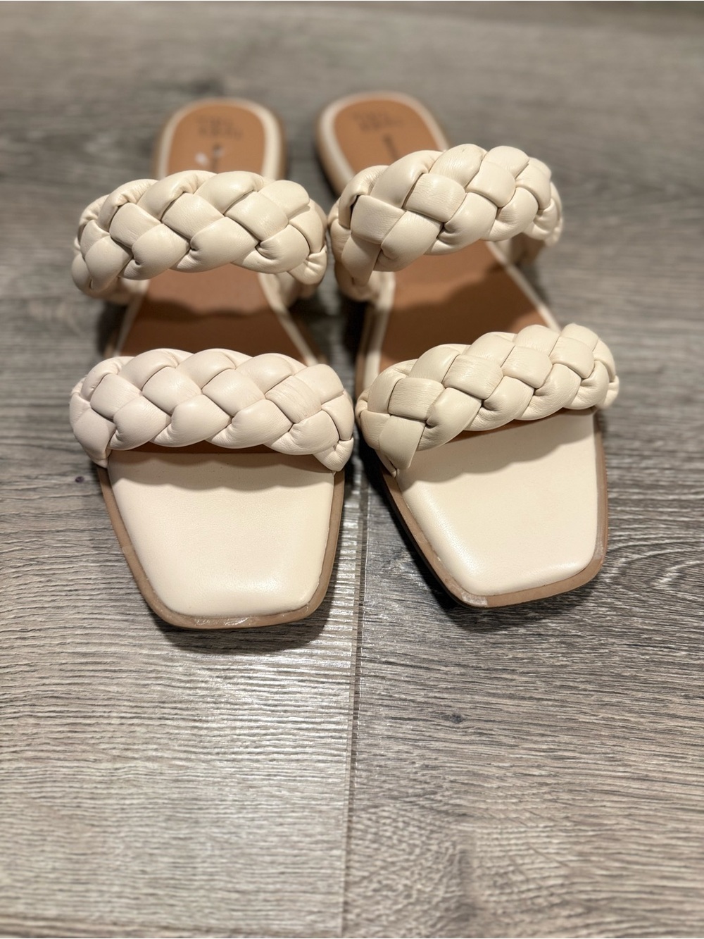 Braided Double-Strap Slide Sandals - Picture 4 of 6